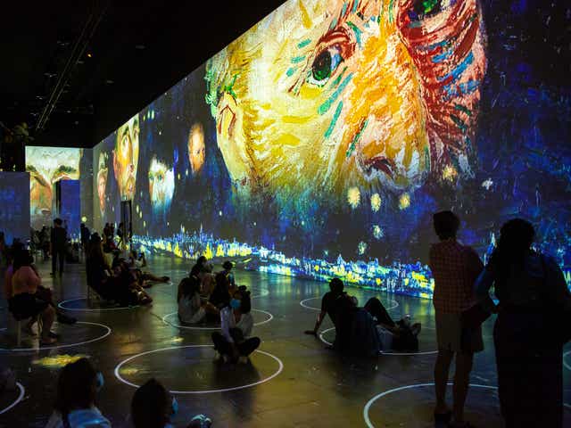 梵高作品展覽，梵高畫(huà)展，創(chuàng)意展覽